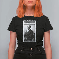 Vintage Stamp W E B Du Bois T Shirt For Women Black Thought Leader