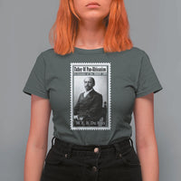 Vintage Stamp W E B Du Bois T Shirt For Women Black Thought Leader