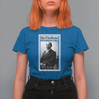 Vintage Stamp W E B Du Bois T Shirt For Women Black Thought Leader