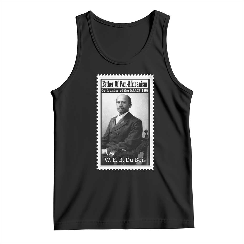 Vintage Stamp W E B Du Bois Tank Top Black Thought Leader