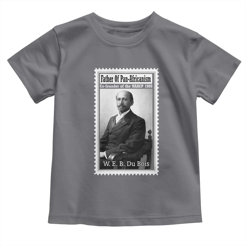 Vintage Stamp W E B Du Bois Toddler T Shirt Black Thought Leader