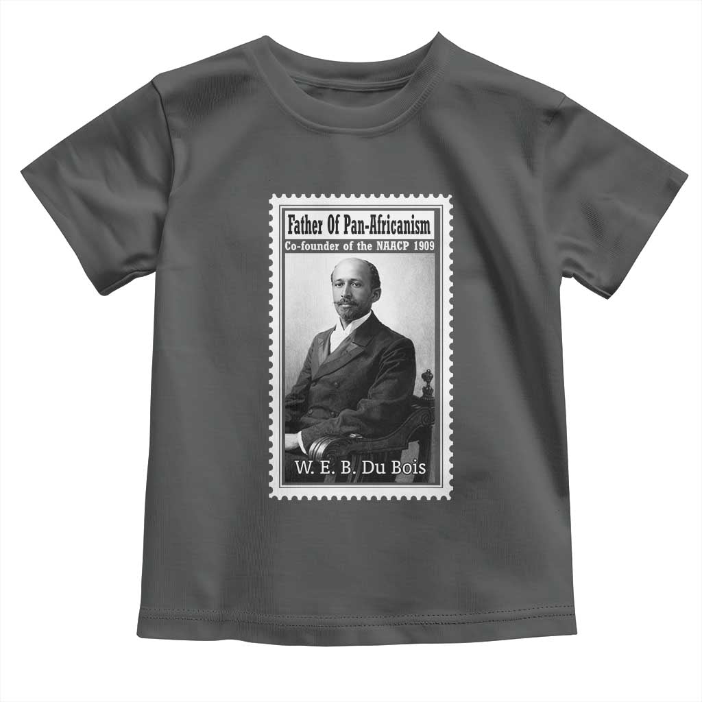 Vintage Stamp W E B Du Bois Toddler T Shirt Black Thought Leader