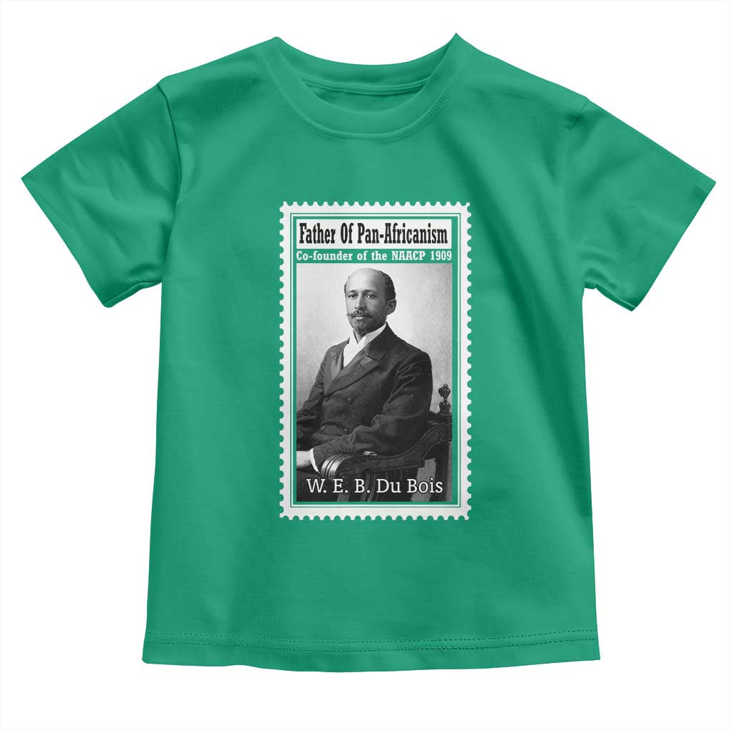 Vintage Stamp W E B Du Bois Toddler T Shirt Black Thought Leader