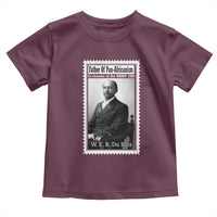 Vintage Stamp W E B Du Bois Toddler T Shirt Black Thought Leader