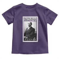 Vintage Stamp W E B Du Bois Toddler T Shirt Black Thought Leader