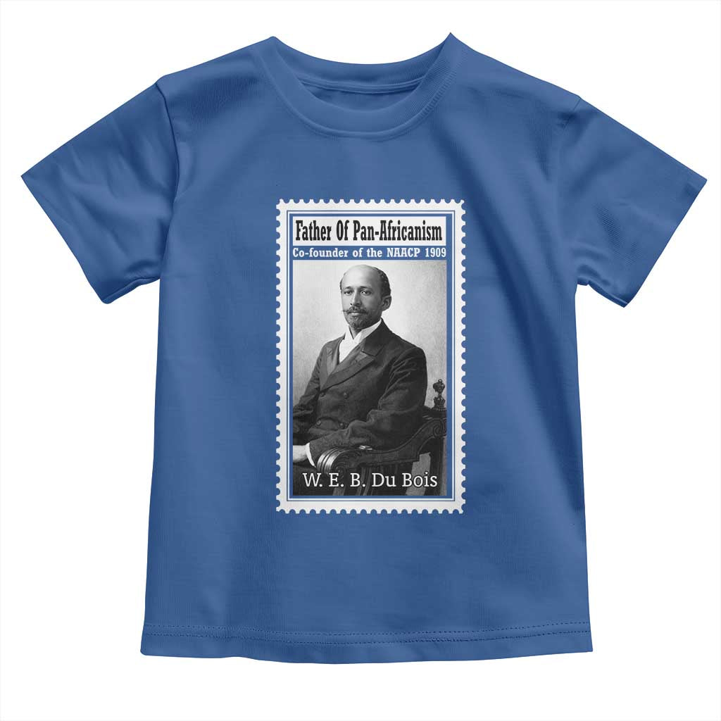 Vintage Stamp W E B Du Bois Toddler T Shirt Black Thought Leader