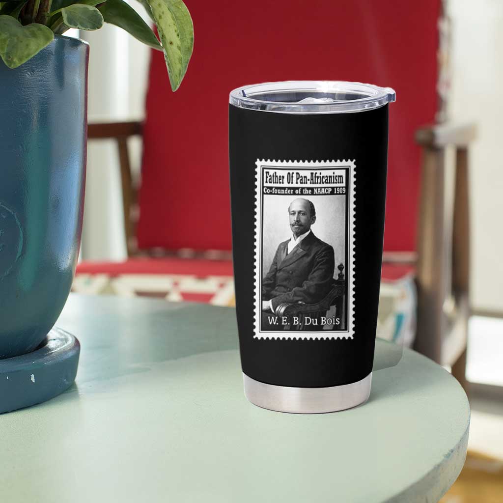 Vintage Stamp W E B Du Bois Tumbler Cup Black Thought Leader