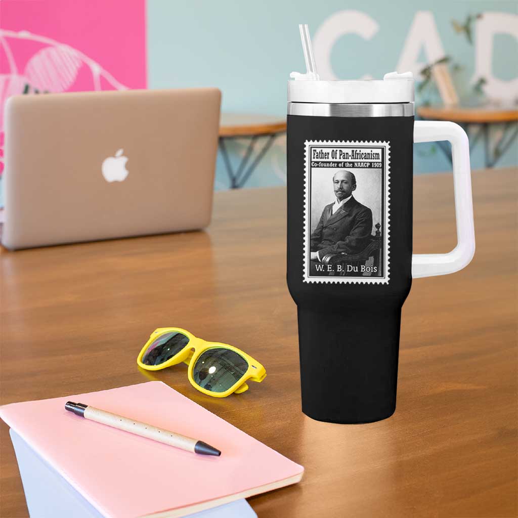 Vintage Stamp W E B Du Bois Tumbler With Handle Black Thought Leader