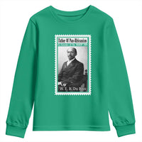 Vintage Stamp W E B Du Bois Youth Sweatshirt Black Thought Leader