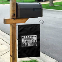 W E B Du Bois Quote Garden Flag There Is But One Coward On Earth