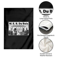 W E B Du Bois Quote Garden Flag There Is But One Coward On Earth