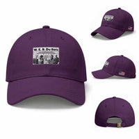 W E B Du Bois Quote Baseball Cap There Is But One Coward On Earth