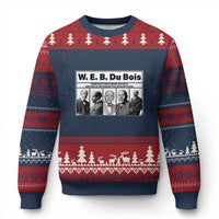 W E B Du Bois Quote Ugly Christmas Sweater There Is But One Coward On Earth