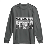 W E B Du Bois Quote Long Sleeve Shirt There Is But One Coward On Earth