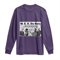 W E B Du Bois Quote Long Sleeve Shirt There Is But One Coward On Earth