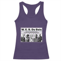 W E B Du Bois Quote Racerback Tank Top There Is But One Coward On Earth