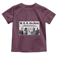 W E B Du Bois Quote Toddler T Shirt There Is But One Coward On Earth