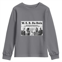 W E B Du Bois Quote Youth Sweatshirt There Is But One Coward On Earth