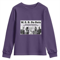 W E B Du Bois Quote Youth Sweatshirt There Is But One Coward On Earth