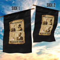 W E B Du Bois Garden Flag African American History Gift