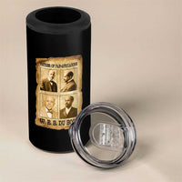 W E B Du Bois 4 in 1 Can Cooler Tumbler African American History Gift
