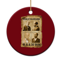 W E B Du Bois Ceramic Ornament African American History Gift