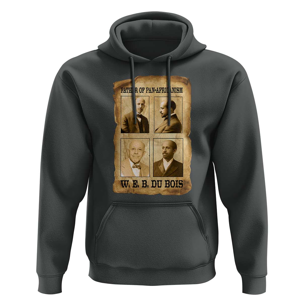 W E B Du Bois Hoodie African American History Gift
