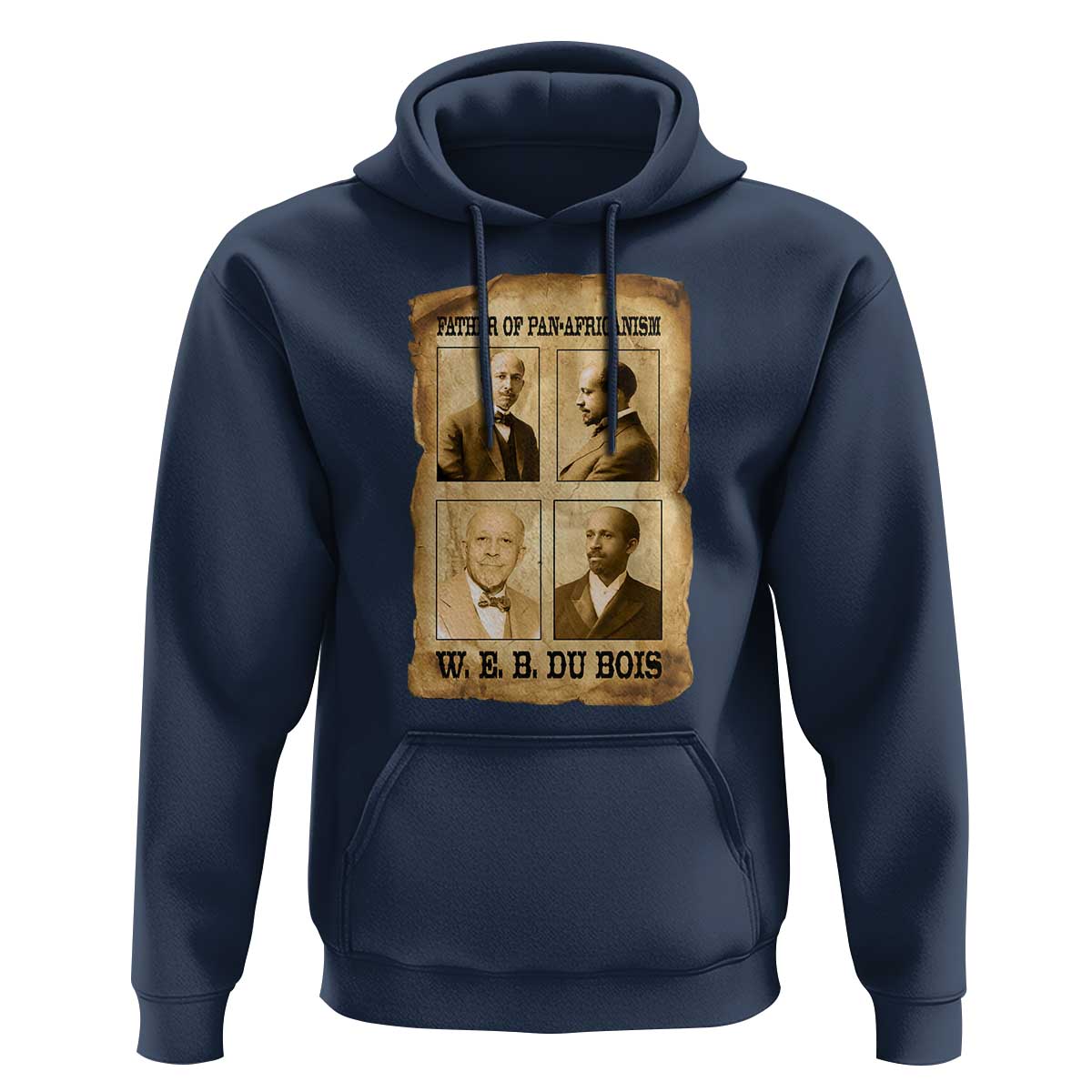 W E B Du Bois Hoodie African American History Gift
