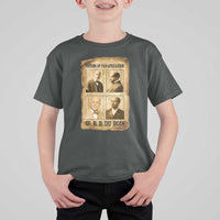 W E B Du Bois T Shirt For Kid African American History Gift