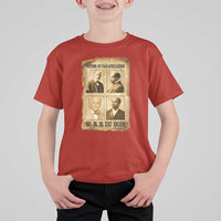 W E B Du Bois T Shirt For Kid African American History Gift