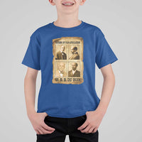 W E B Du Bois T Shirt For Kid African American History Gift