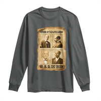 W E B Du Bois Long Sleeve Shirt African American History Gift