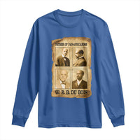 W E B Du Bois Long Sleeve Shirt African American History Gift