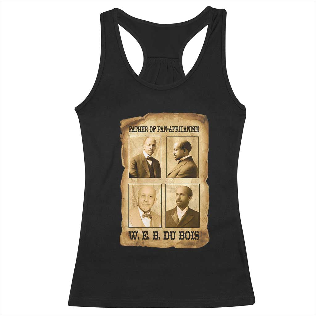 W E B Du Bois Racerback Tank Top African American History Gift