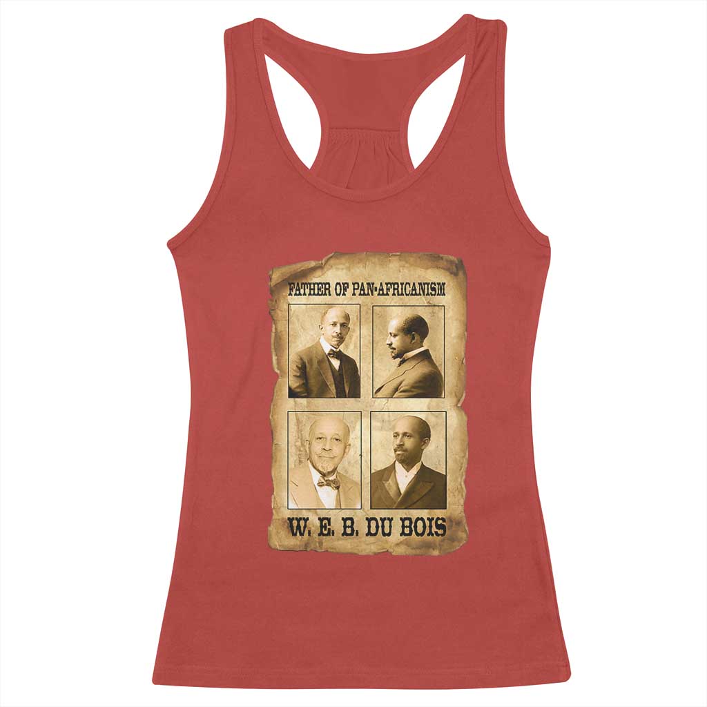 W E B Du Bois Racerback Tank Top African American History Gift