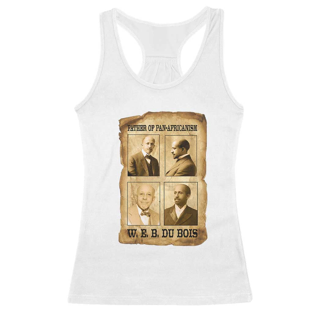 W E B Du Bois Racerback Tank Top African American History Gift