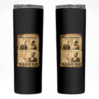 W E B Du Bois Skinny Tumbler African American History Gift