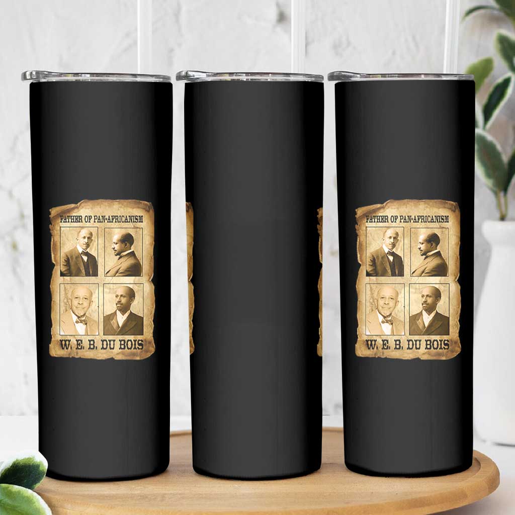 W E B Du Bois Skinny Tumbler African American History Gift