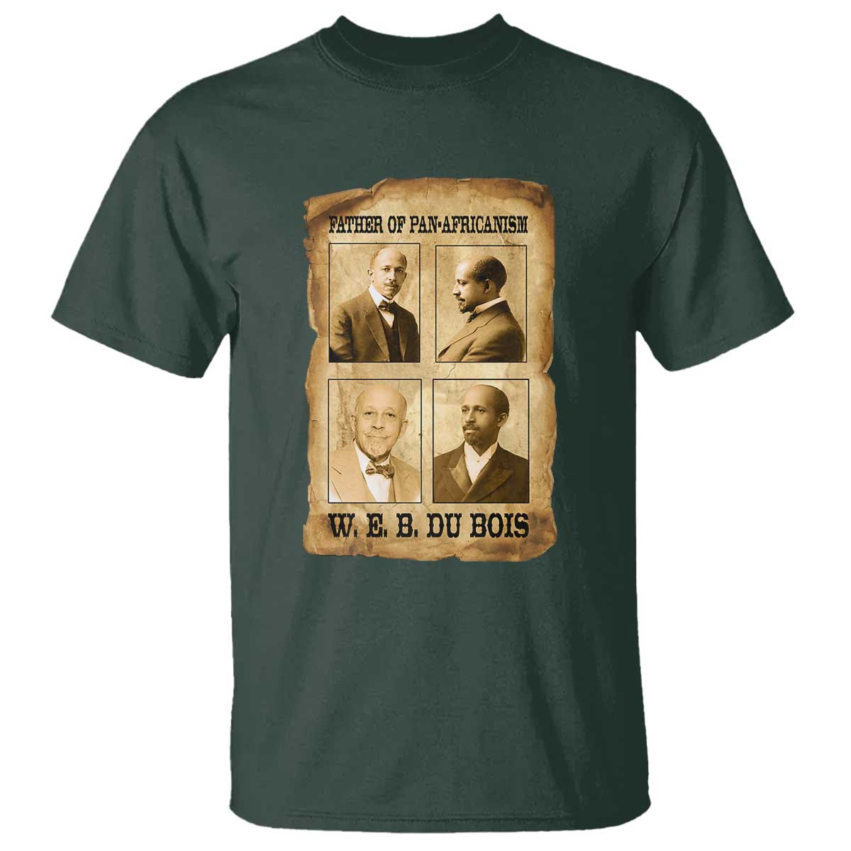 W E B Du Bois T Shirt African American History Gift
