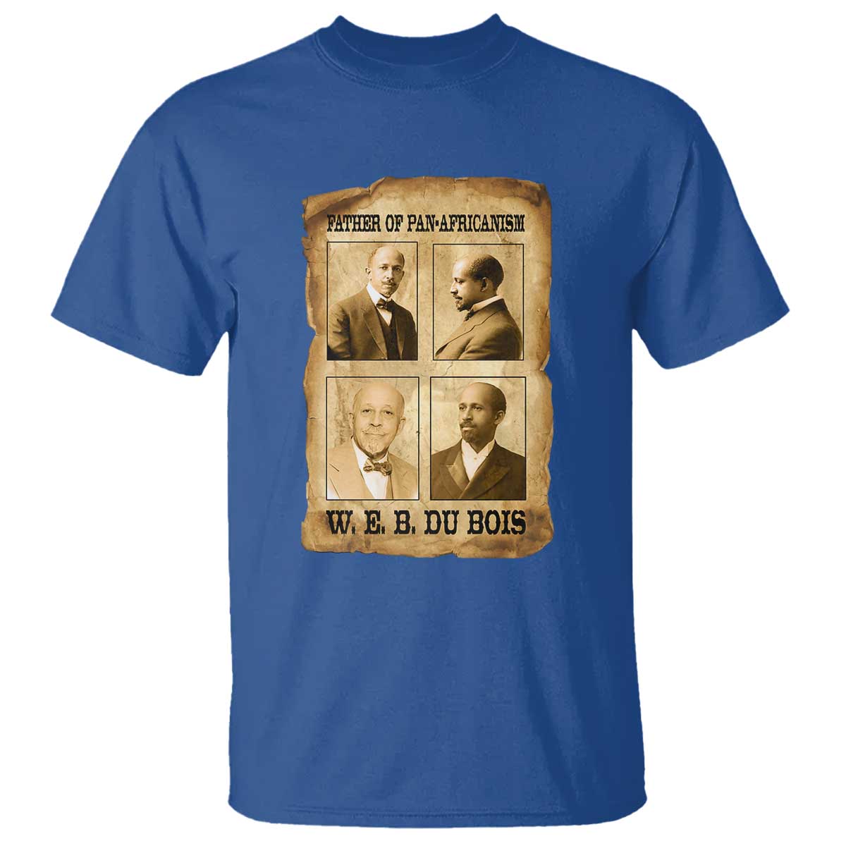 W E B Du Bois T Shirt African American History Gift