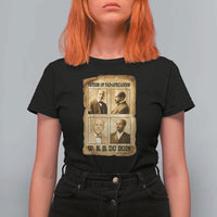 W E B Du Bois T Shirt For Women African American History Gift
