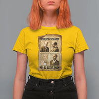 W E B Du Bois T Shirt For Women African American History Gift