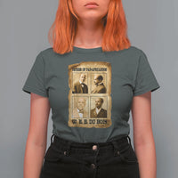 W E B Du Bois T Shirt For Women African American History Gift