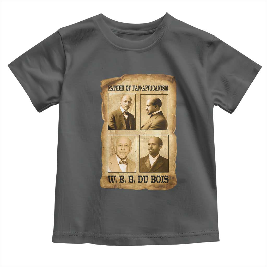 W E B Du Bois Toddler T Shirt African American History Gift
