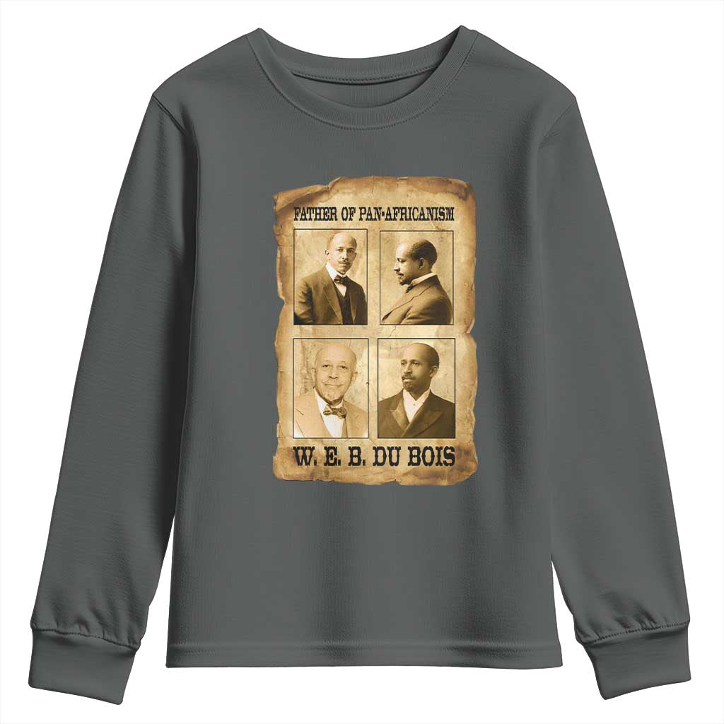 W E B Du Bois Youth Sweatshirt African American History Gift