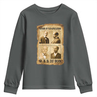 W E B Du Bois Youth Sweatshirt African American History Gift