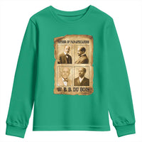 W E B Du Bois Youth Sweatshirt African American History Gift