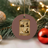Education Must Teach Life W E B Du Bois Quote Ceramic Ornament