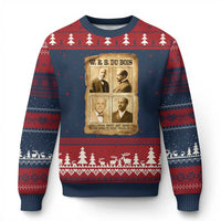 Education Must Teach Life W E B Du Bois Quote Ugly Christmas Sweater