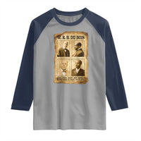 Education Must Teach Life W E B Du Bois Quote Raglan Shirt